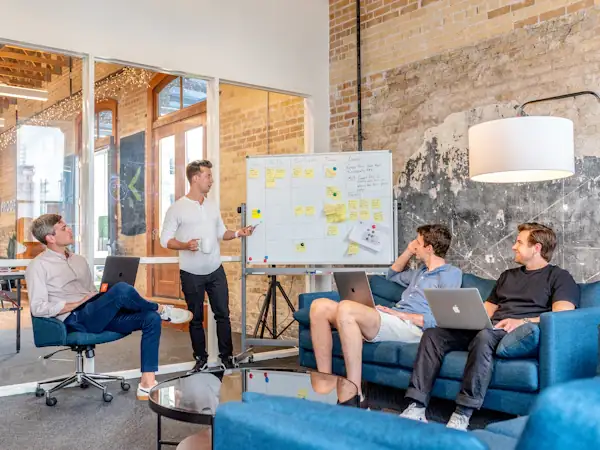 YelloPost team strategy session